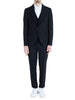 mulish abito casual uomo 3 pezzi nero 3885241