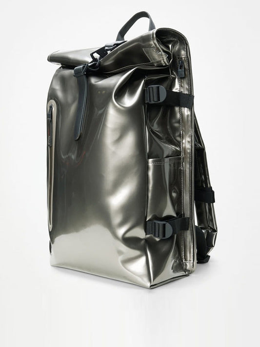Zaino Unisex Rolltop Argento