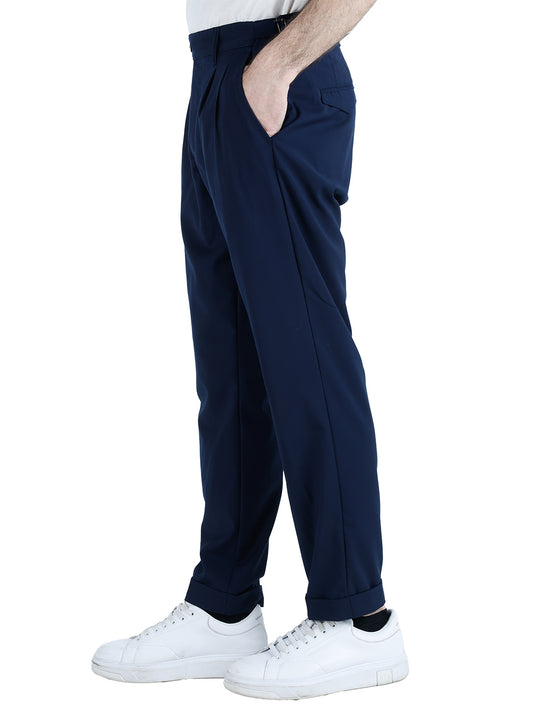 Pantalone Casual Uomo Blu