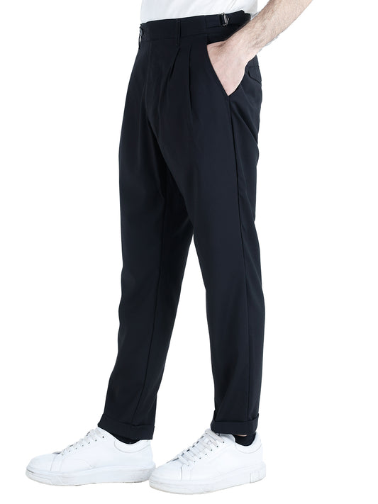 Pantalone Casual Uomo Nero