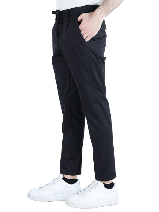 Pantalone Casual Uomo Nero