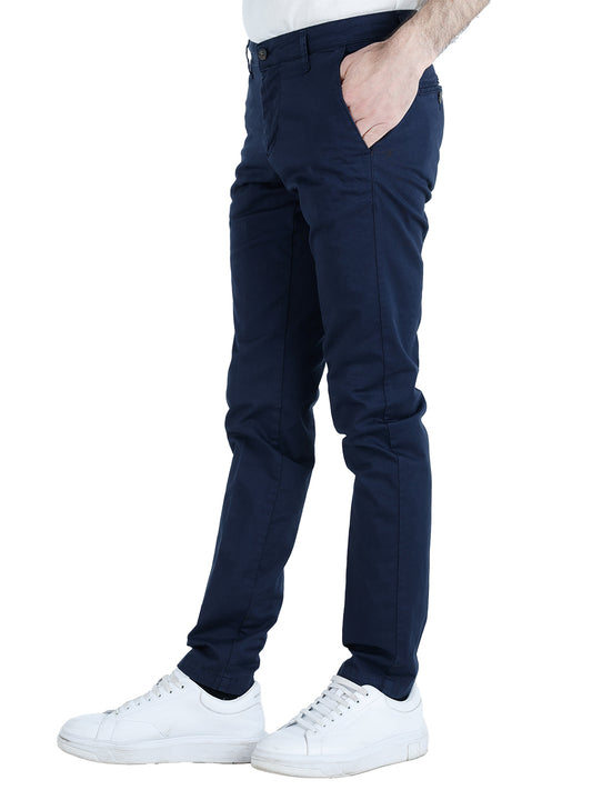 Pantalone Casual Uomo Blu
