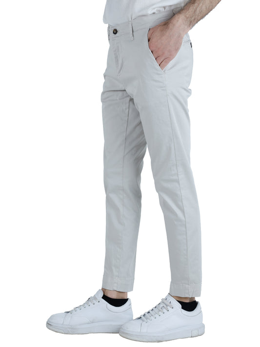 Pantalone Casual Uomo Beige chiaro