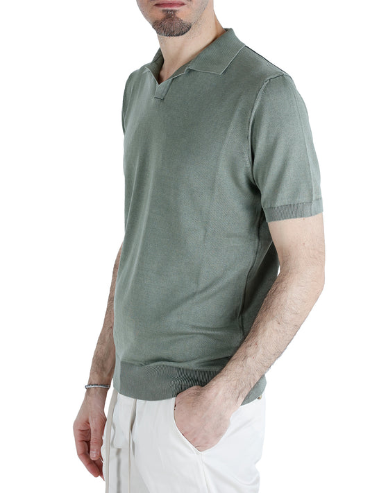 Polo Uomo Verde militare