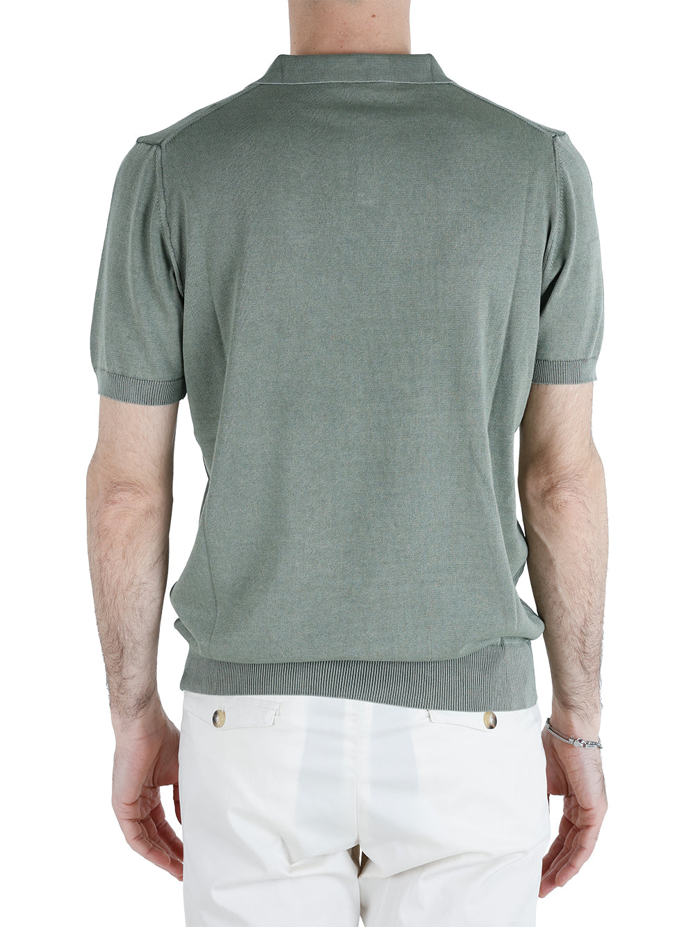 Polo Uomo Verde militare