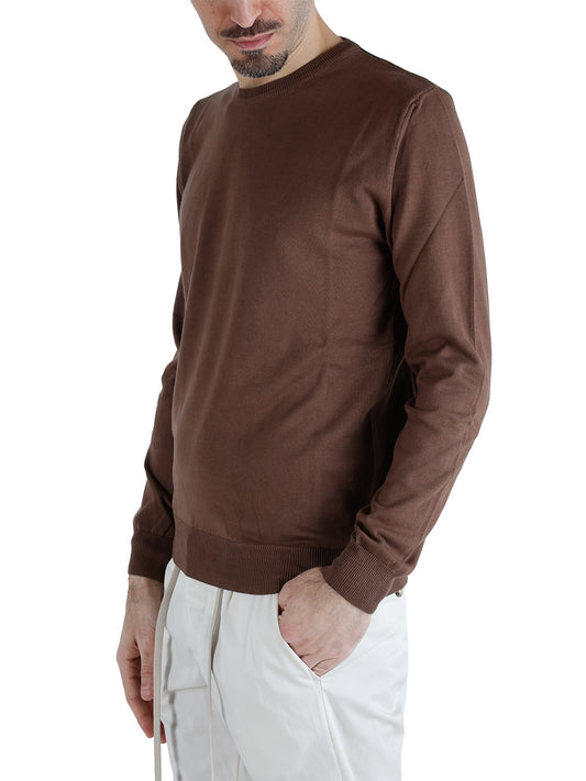 Pullover Uomo Marrone