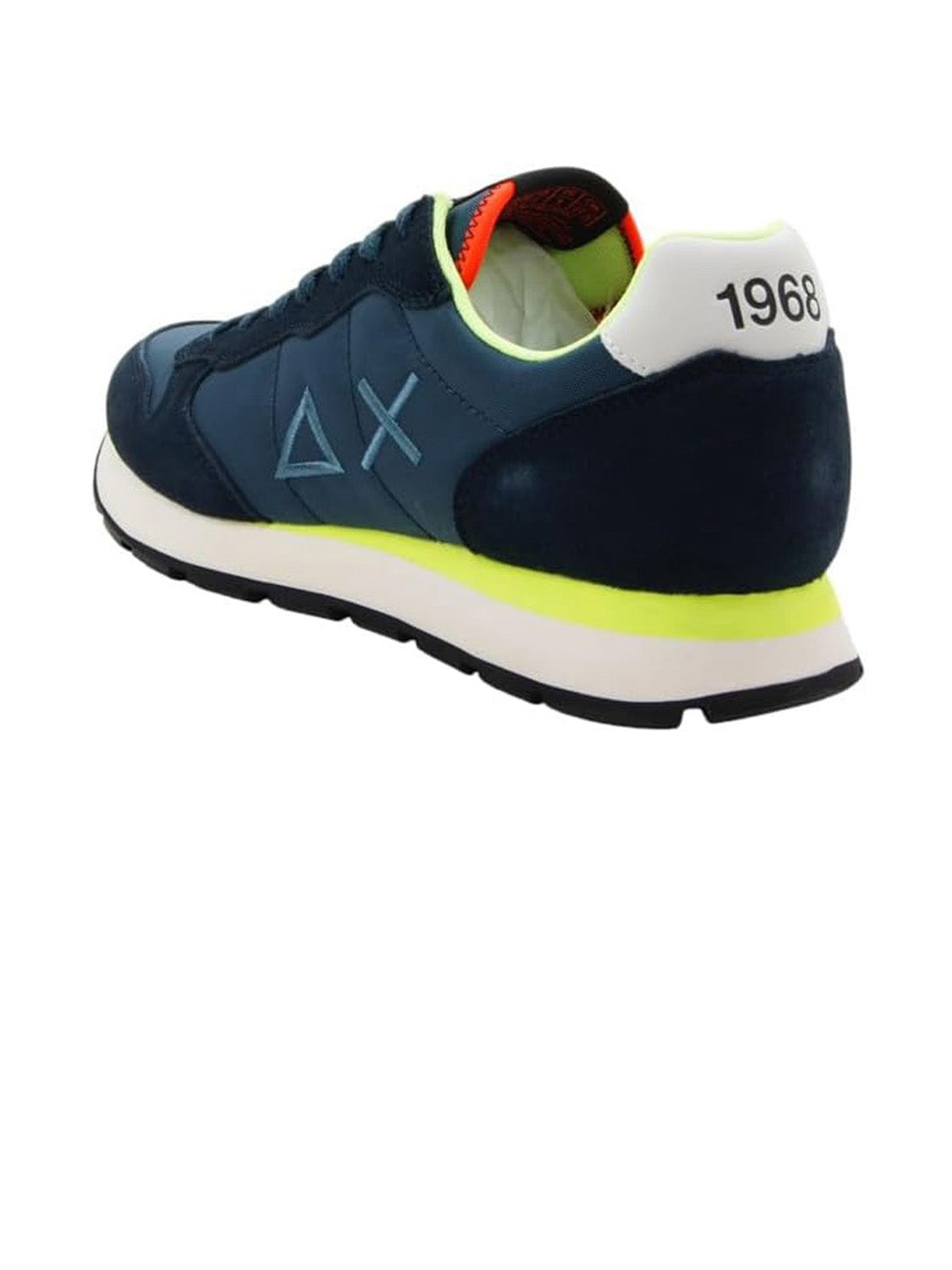 Sun68 Sneakers Uomo Tom Fluo Navy