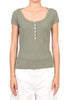 tensione in maglia donna verde militare 9489315