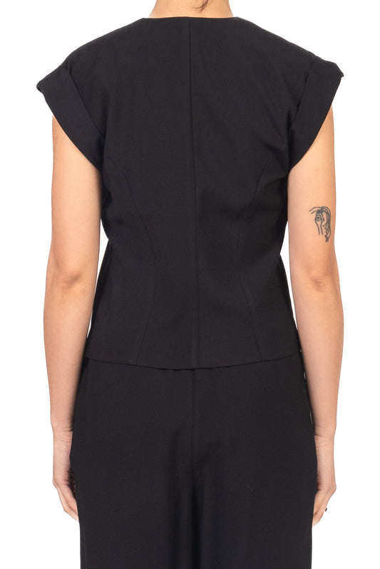 Tensione In Gilet Donna Nero