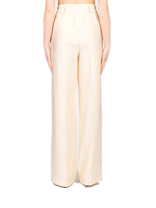 Tensione In Pantalone Casual Donna Oro