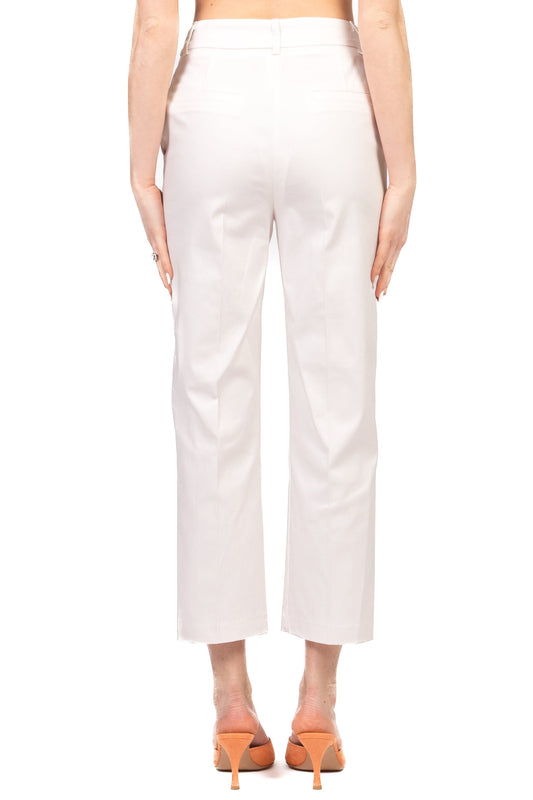 Tensione In Pantalone Casual Donna Vaniglia