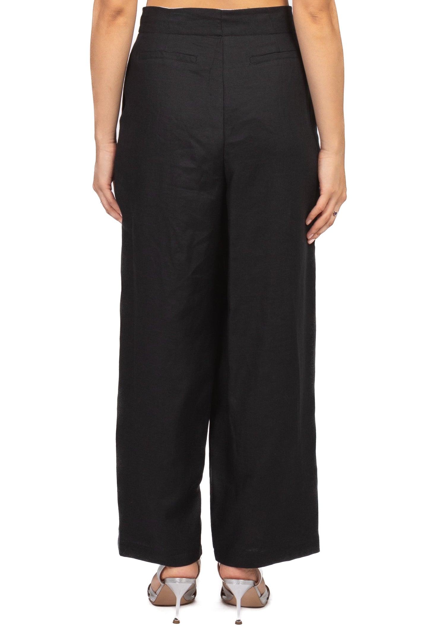 Tensione In Pantalone Casual Donna Nero