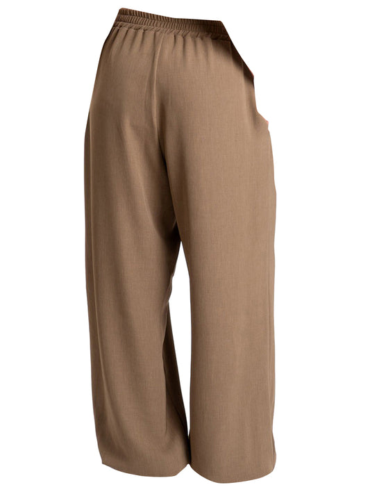 Pantalone Casual Donna Tabacco