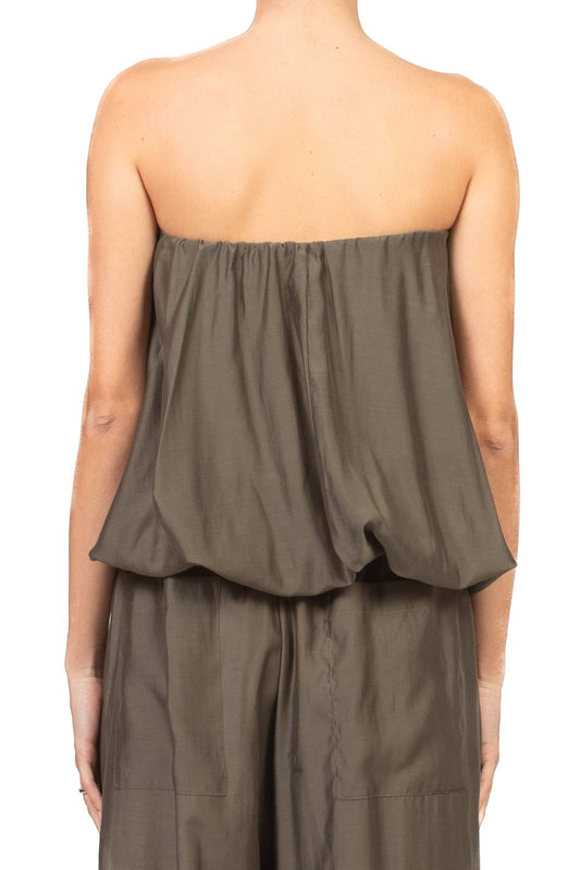 Tensione In Top Donna Verde militare