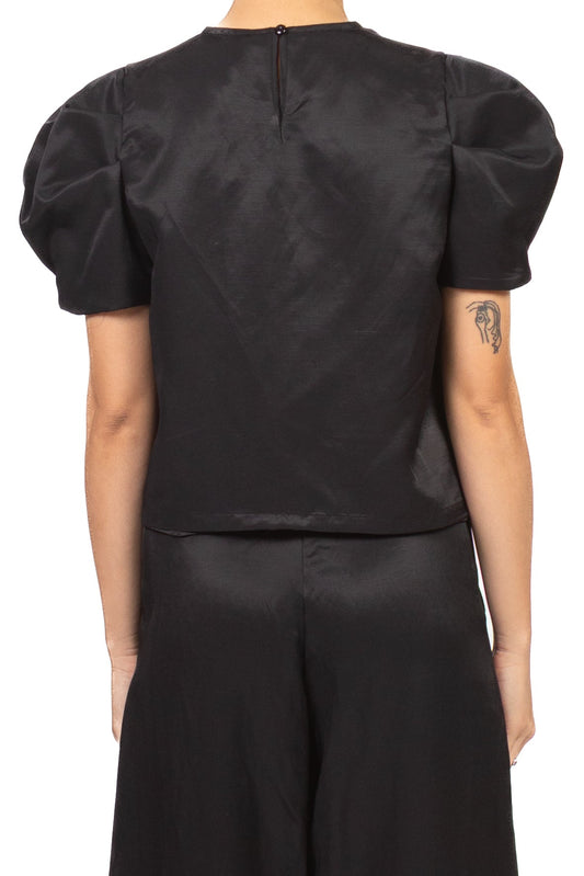 Tensione In Top Donna Nero
