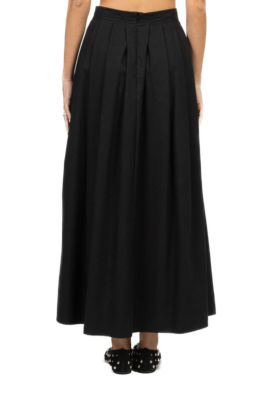 Tensione In Gonna Midi Donna Nero