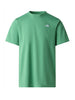 the north face t shirt uomo evo sd verde 5070842
