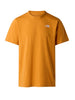 the north face t shirt uomo evo sd arancio 6608768