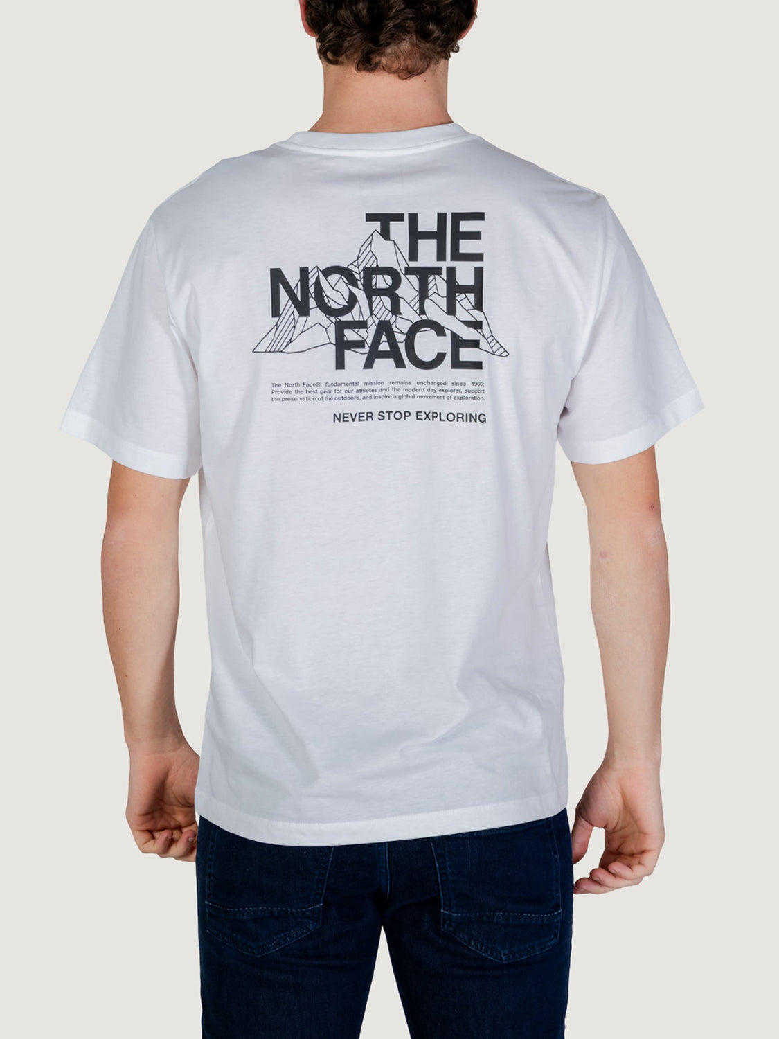 T-shirt Uomo Mnt Sktch Bianco