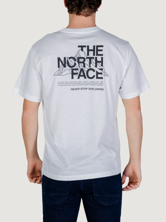 T-shirt Uomo Mnt Sktch Bianco