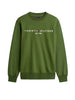 tommy hilfiger felpa girocollo uomo verde 4898173