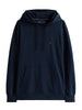 tommy hilfiger felpa cappuccio uomo terry blu 2881070