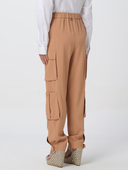 Twinset Pantalone Casual Donna Nocciola
