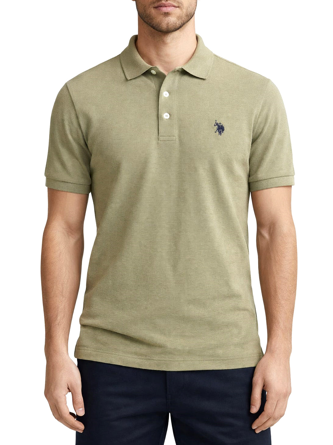 U.S. Polo Assn. Polo Uomo Verde oliva