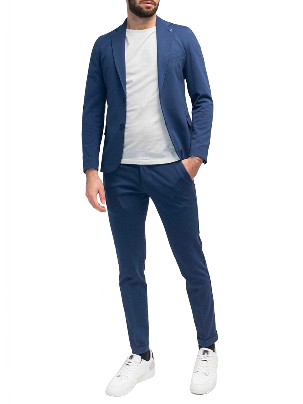 Abito Casual Uomo Blu