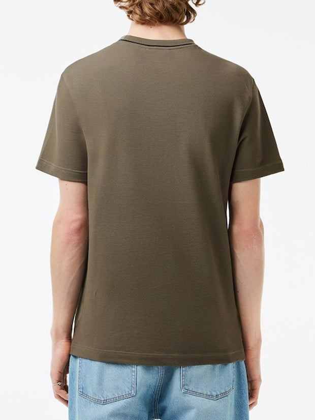 T-shirt Uomo TH8174 Verde Cachi