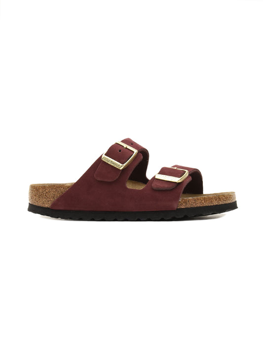 Birkenstock Sandalo Basso Donna Arizona SFB Bordeaux