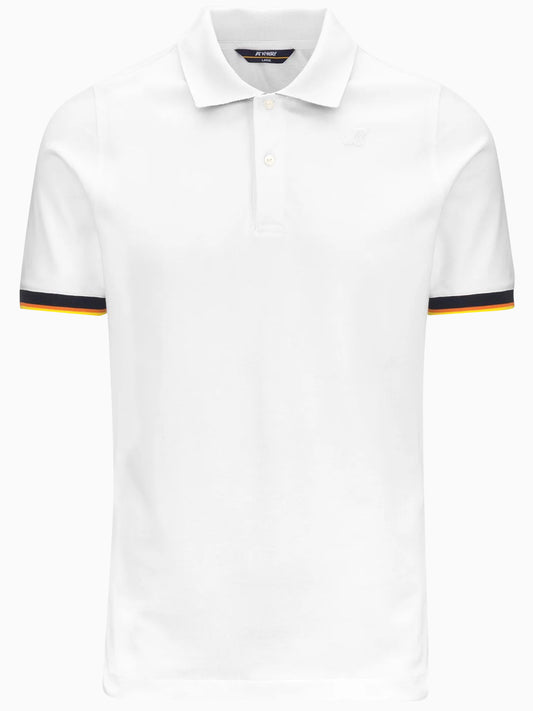 K-way Polo Uomo Vincent Bianco