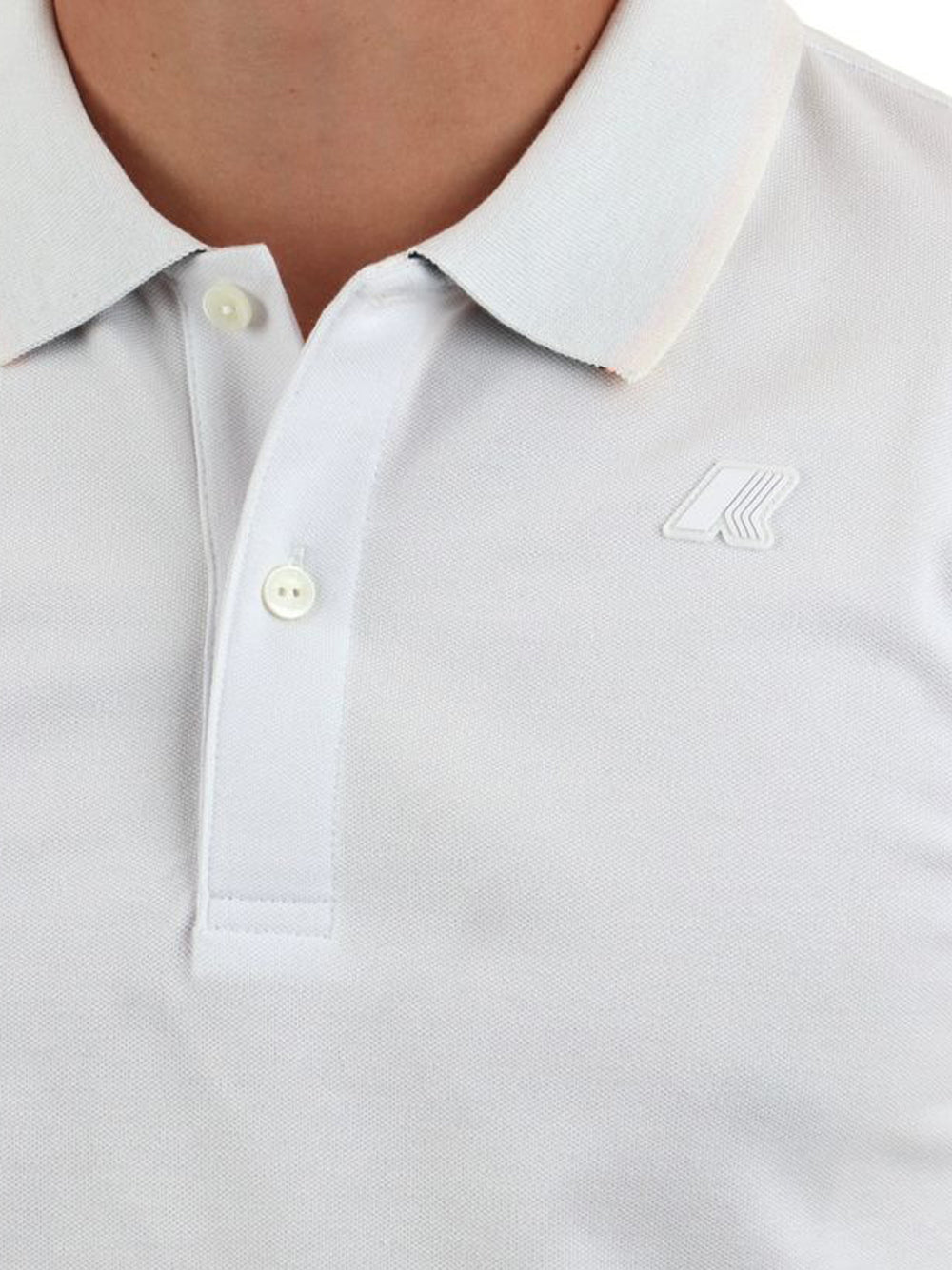 K-way Polo Uomo Vincent Bianco