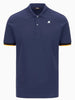 k way polo uomo vincent blu cobalto 2295714