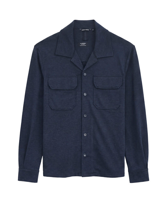 Antony Morato Camicia Uomo Florence Blue Melange