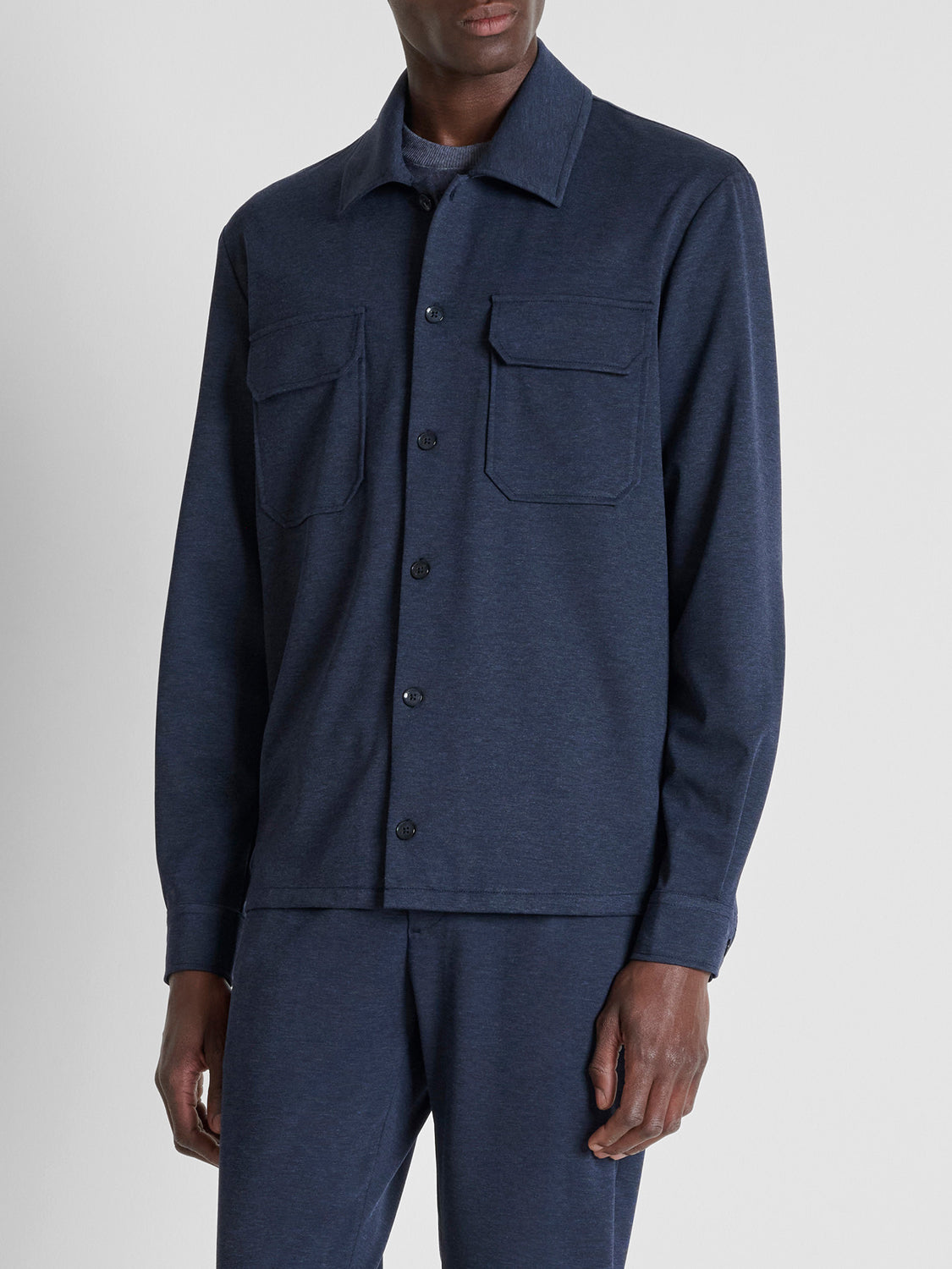 Antony Morato Camicia Uomo Florence Blue Melange