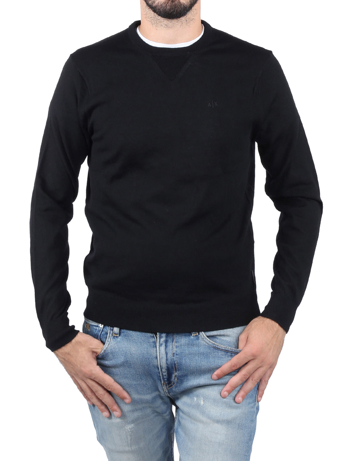Armani Exchange Maglione Uomo Nero