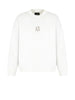 armani exchange felpa girocollo uomo bianco ottico 7351530