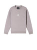 armani exchange felpa girocollo uomo beige 1604672