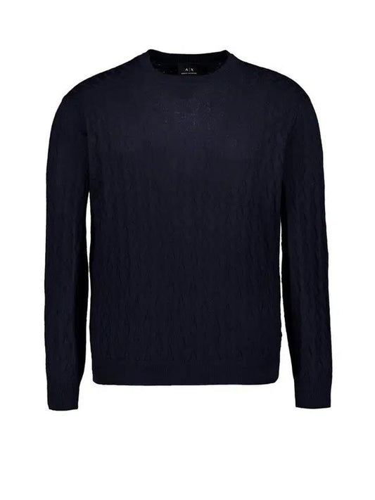 Armani Exchange Maglione Uomo Navy scuro