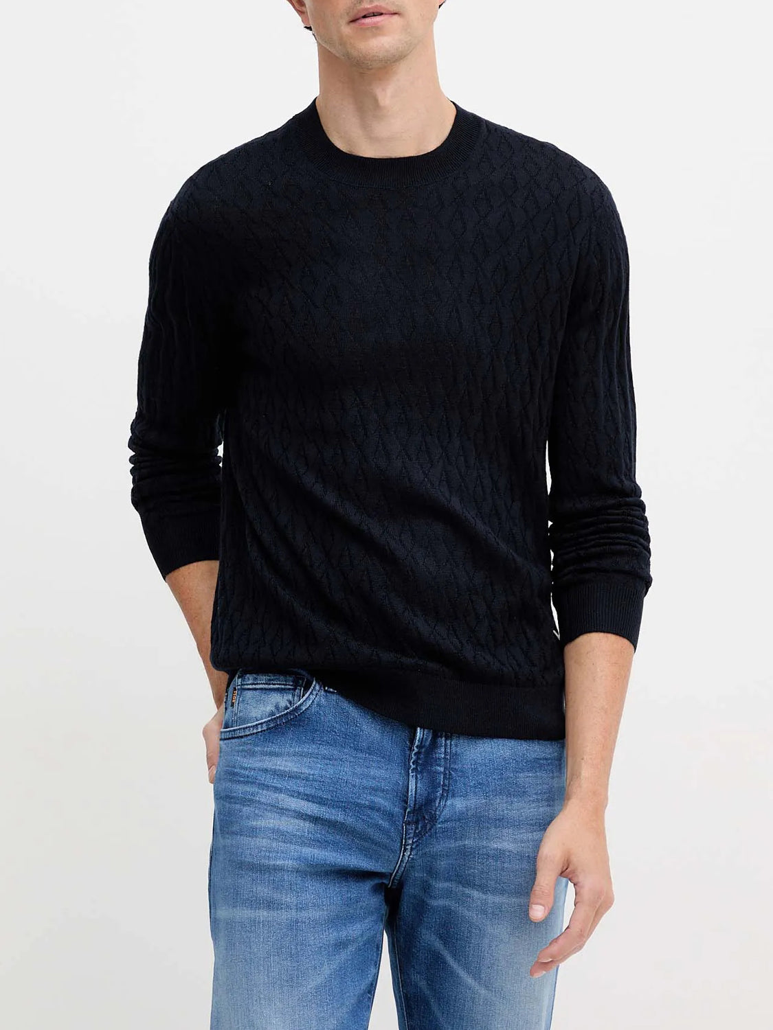 Armani Exchange Maglione Uomo Navy scuro