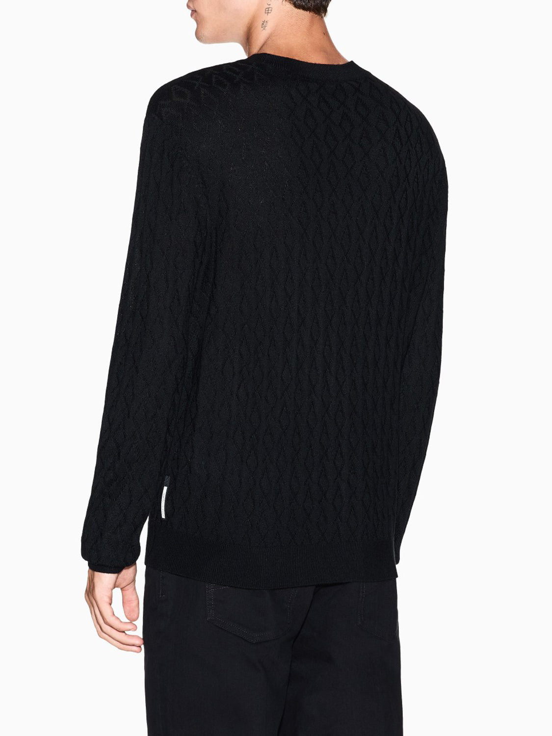Armani Exchange Maglione Uomo Nero
