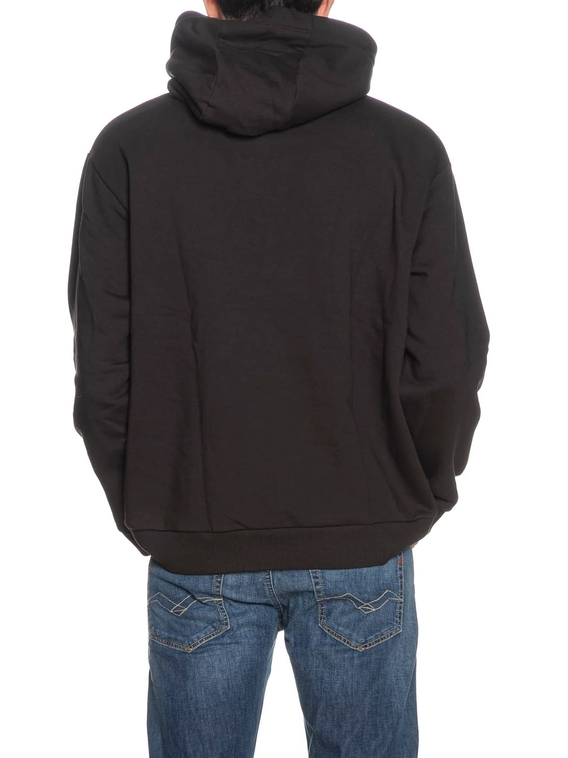 Armani Exchange Felpa Cappuccio Uomo Grigio Scuro