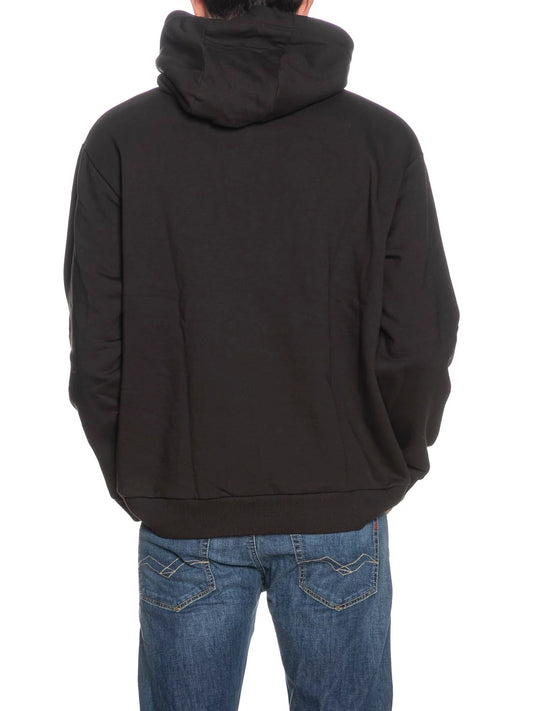 Armani Exchange Felpa Cappuccio Uomo Grigio Scuro