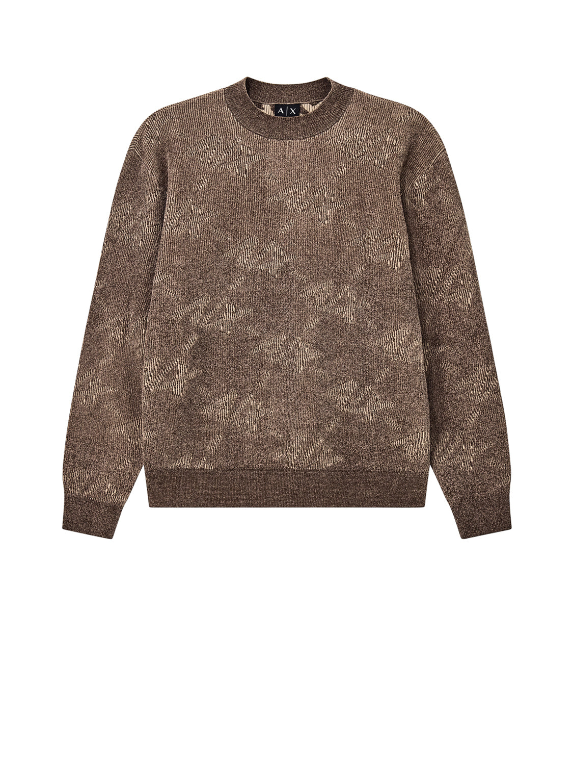 Armani Exchange Maglione Uomo Marrone