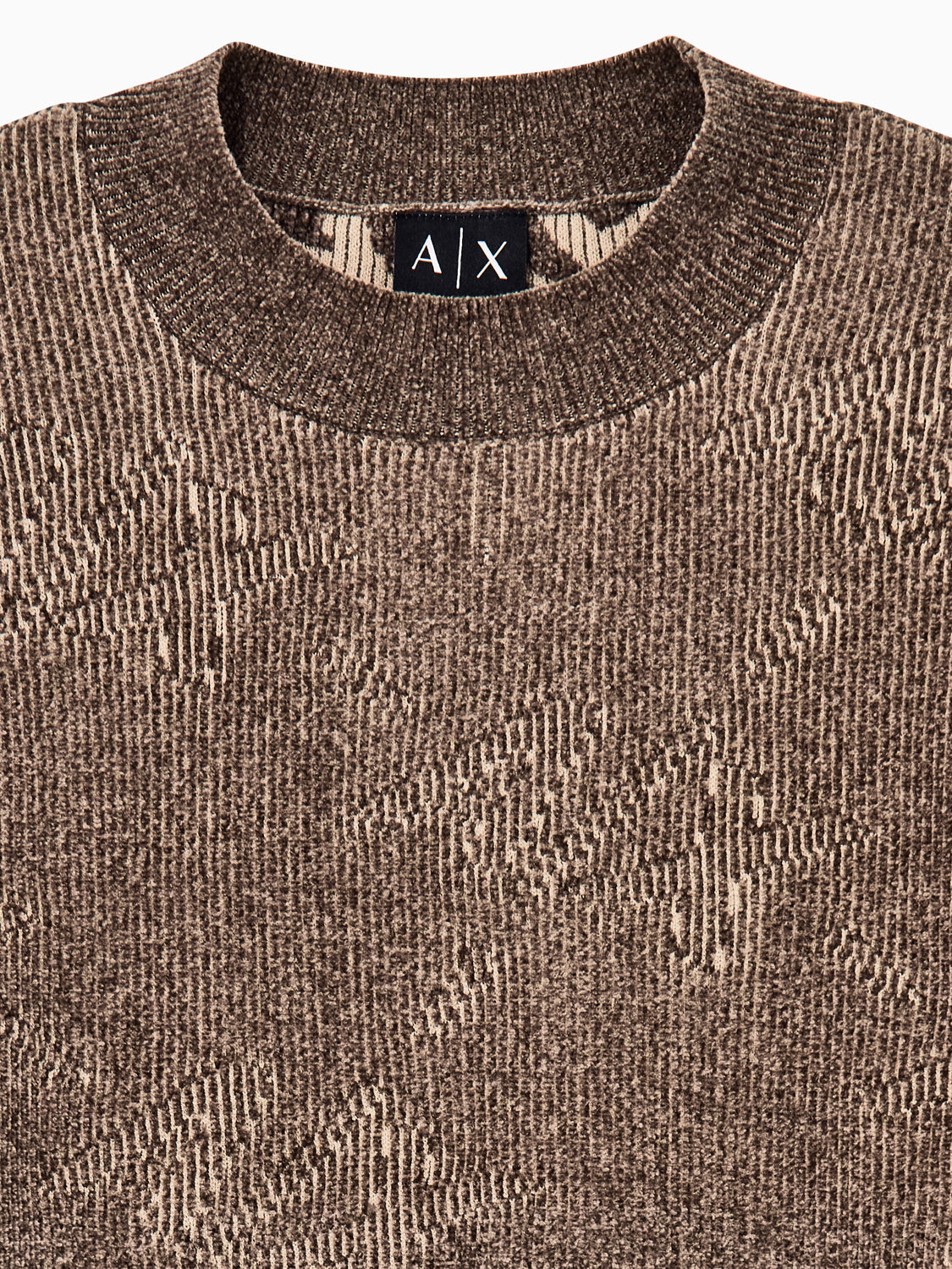 Armani Exchange Maglione Uomo Marrone