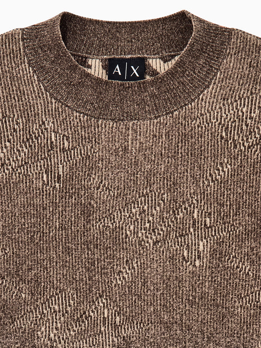 Armani Exchange Maglione Uomo Marrone