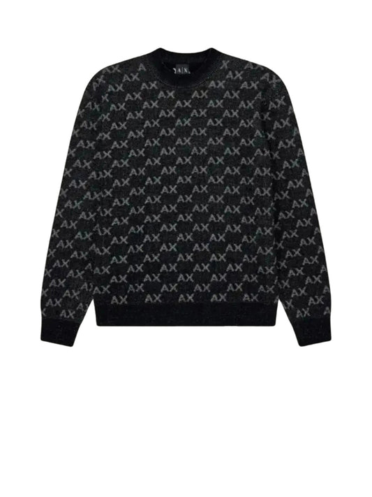 Armani Exchange Maglione Uomo Nero