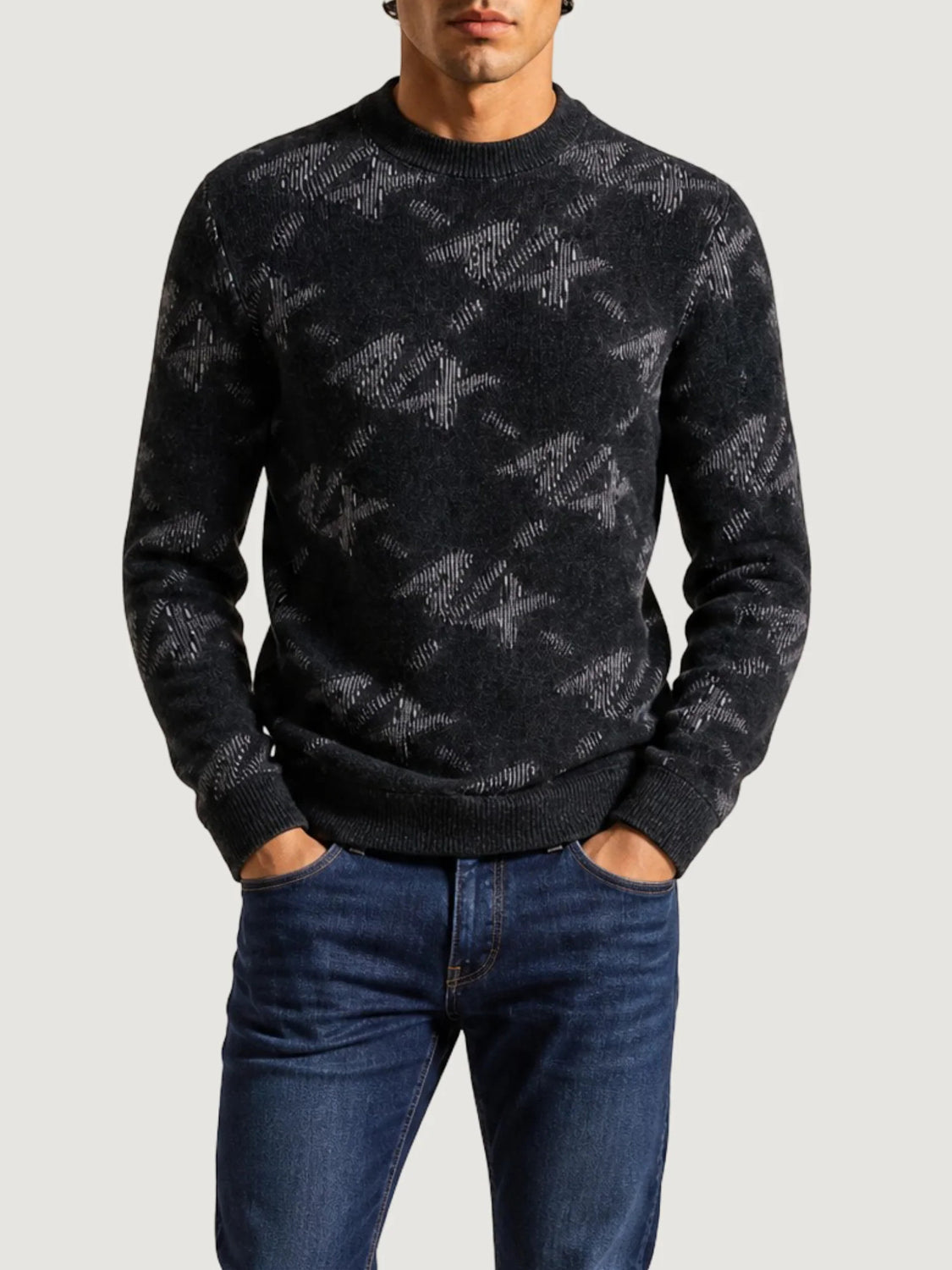 Armani Exchange Maglione Uomo Nero