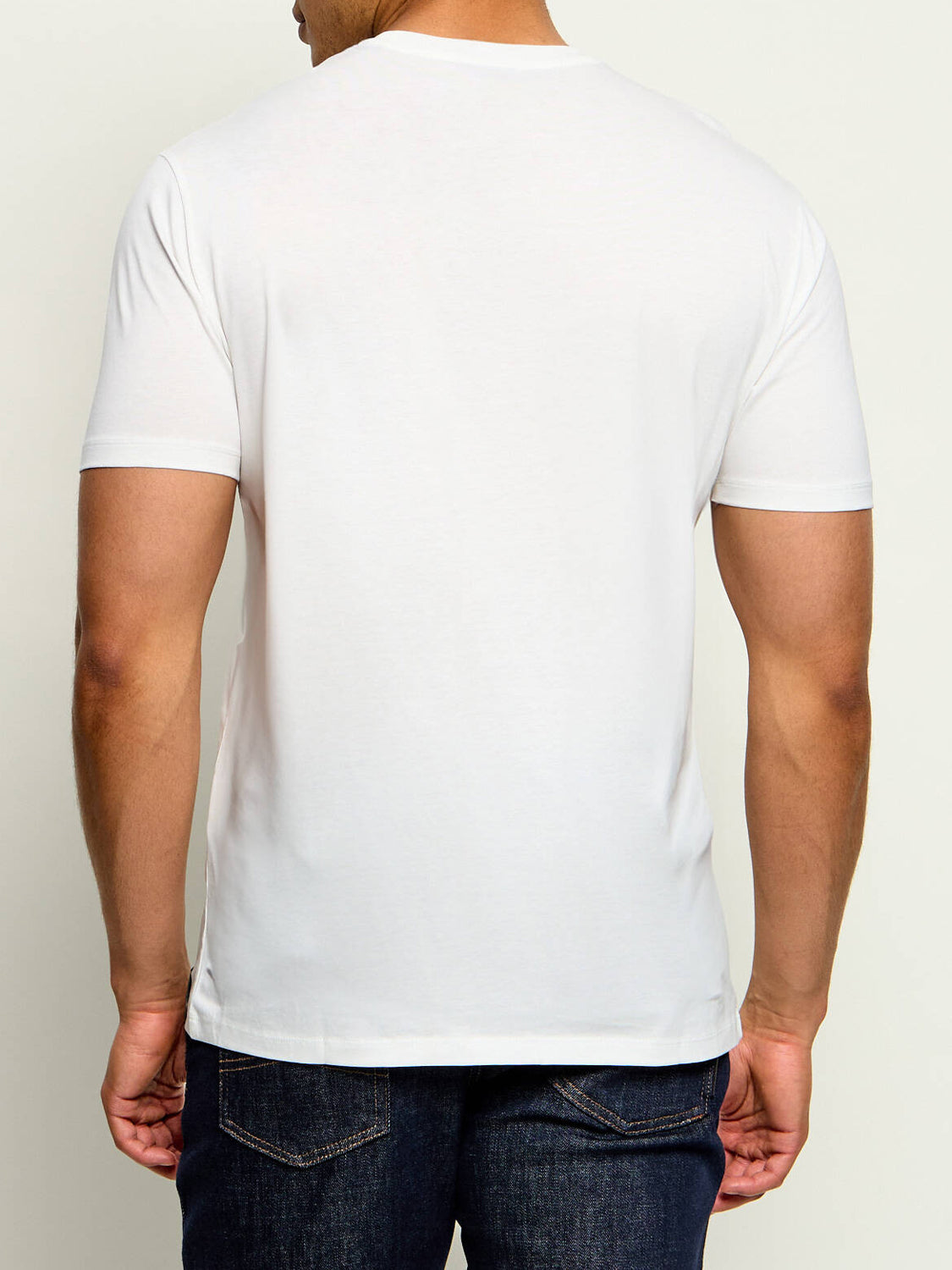 Armani Exchange T-shirt Uomo Bianco ottico